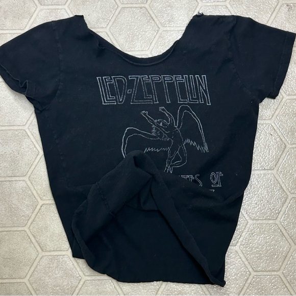 Vtg Led Zeppelin United States of America 1977 Icarus T Shirt - Picture 2 of 8